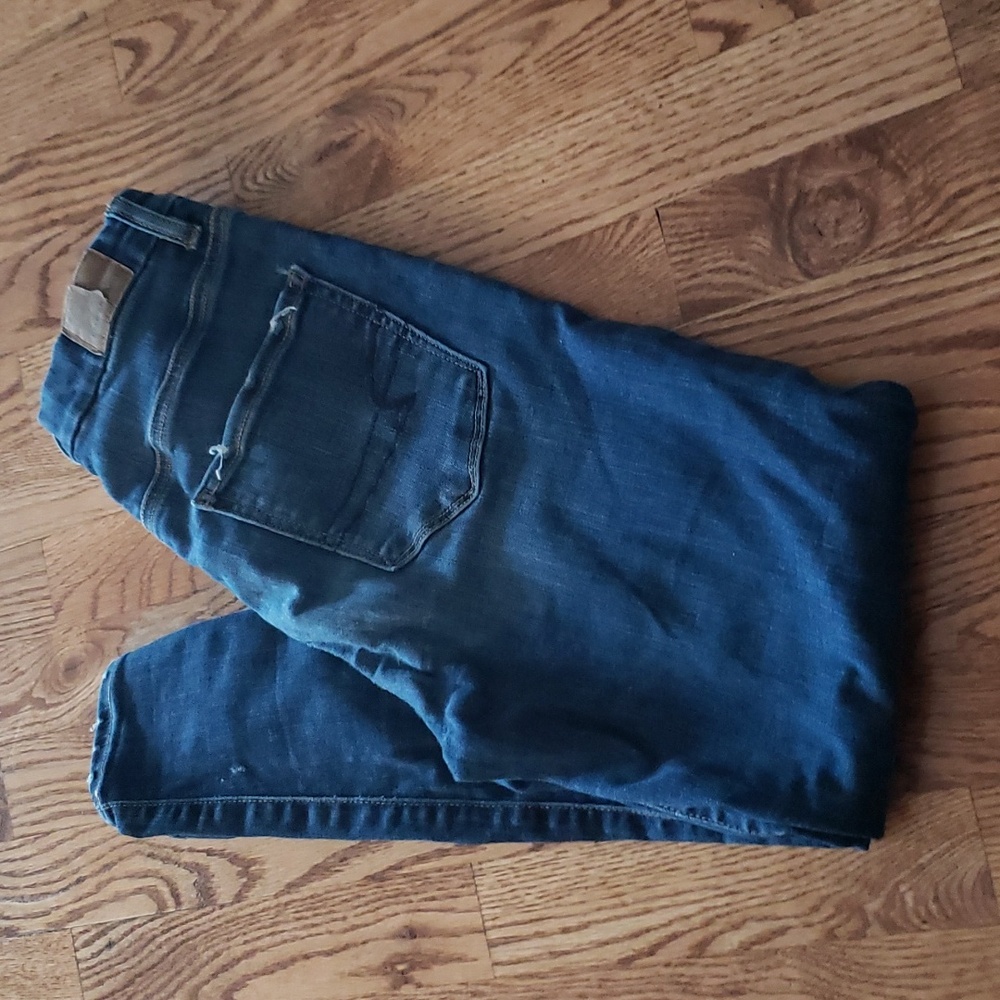 (2 Short) AEO American Eagle Outfitters  Curvy High Rise Jeggings Ne(x)t Level
